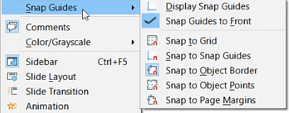 Snap Guide Option