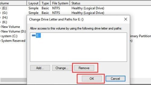 How to hide any disk partition in Windows?