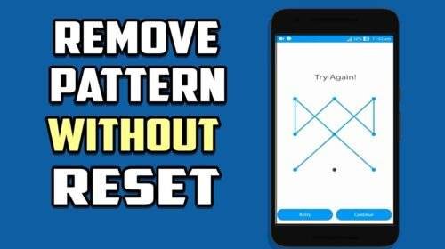 How to unlock android phone pattern lock without factory reset ?